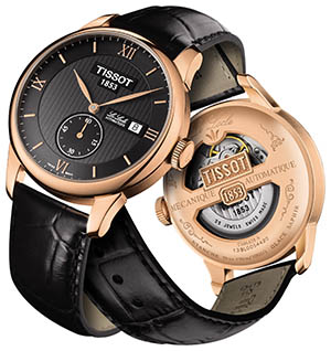 天梭表 TISSOT Le Locle small second力洛克系列小秒針自動腕錶,26,700元。